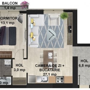 2 Camere - Tip 10 - Corp C